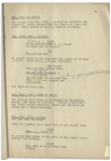 Moe Howard's 32pp. Script Dated August 1939 for The Three Stooges Film ''How High Is Up?'' -- With Numerous Annotations in Moe's Hand Throughout -- Dampstaining, Else Very Good